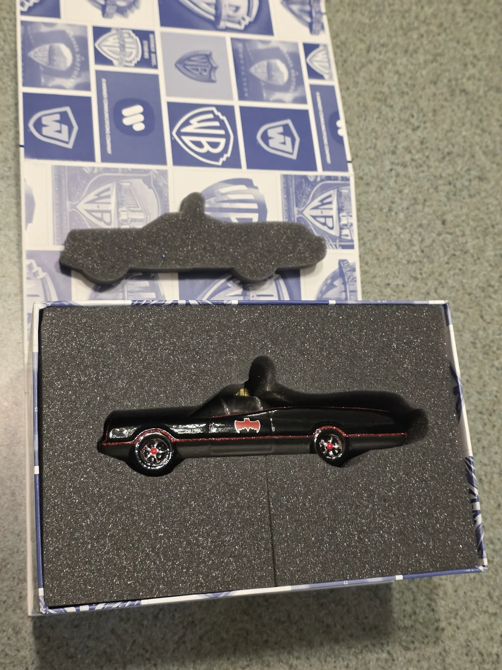 Hallmark Keepsake 1966 Batmobile Glass Ornament